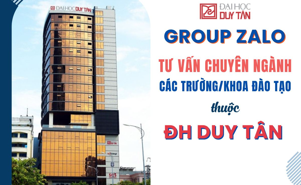 📣📣 GROUP TƯ VẤN HƯỚNG NGHIỆP CÁC CHƯƠNG TRÌNH ĐÀO TẠO CỦA ĐẠI HỌC DUY TÂN