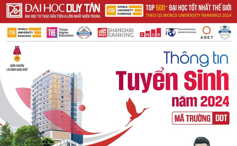 ✨✨ THÔNG TIN TUYỂN SINH ĐẠI HỌC DUY TÂN NĂM 2024