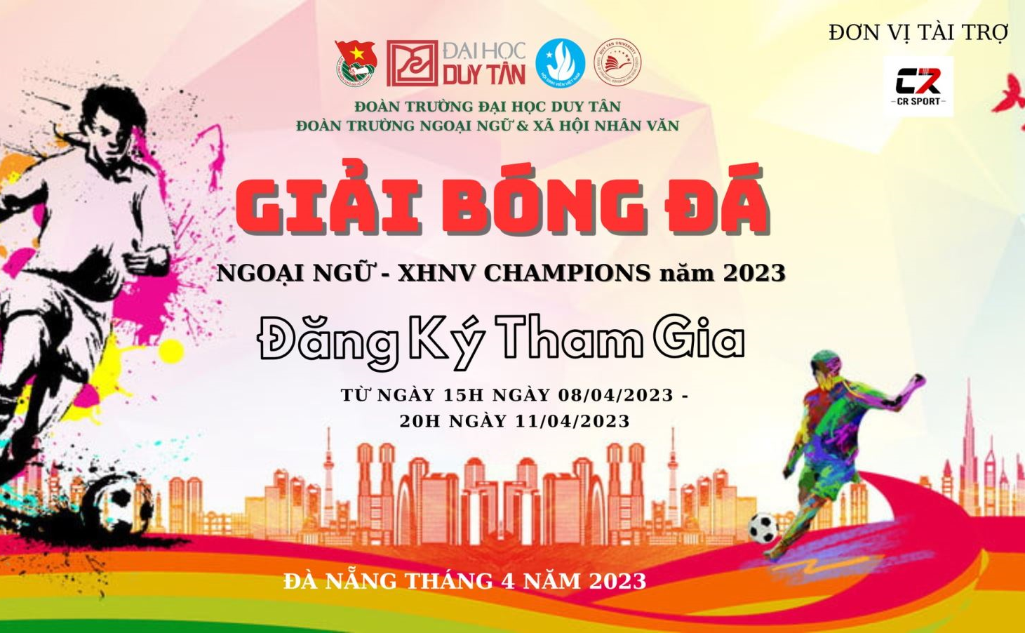 GIẢI BÓNG ĐÁ NGOẠI NGỮ - XHNV CHAMPION NĂM 2023