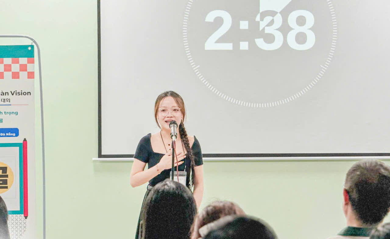 Thắng lớn tại Cuộc thi nói tiếng Hàn 2025