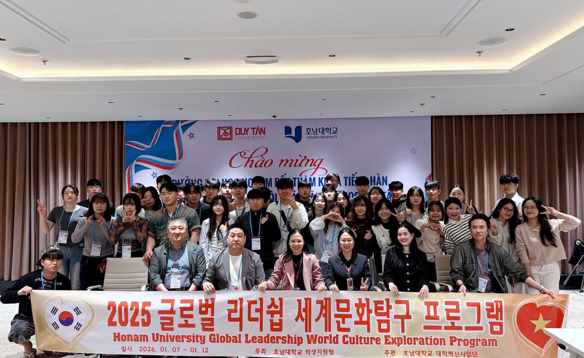 KHOA TIẾNG HÀN - ĐẠI HỌC DUY TÂN ĐÓN TIẾP ĐOÀN ĐẠI HỌC HONAM (HÀN QUỐC)