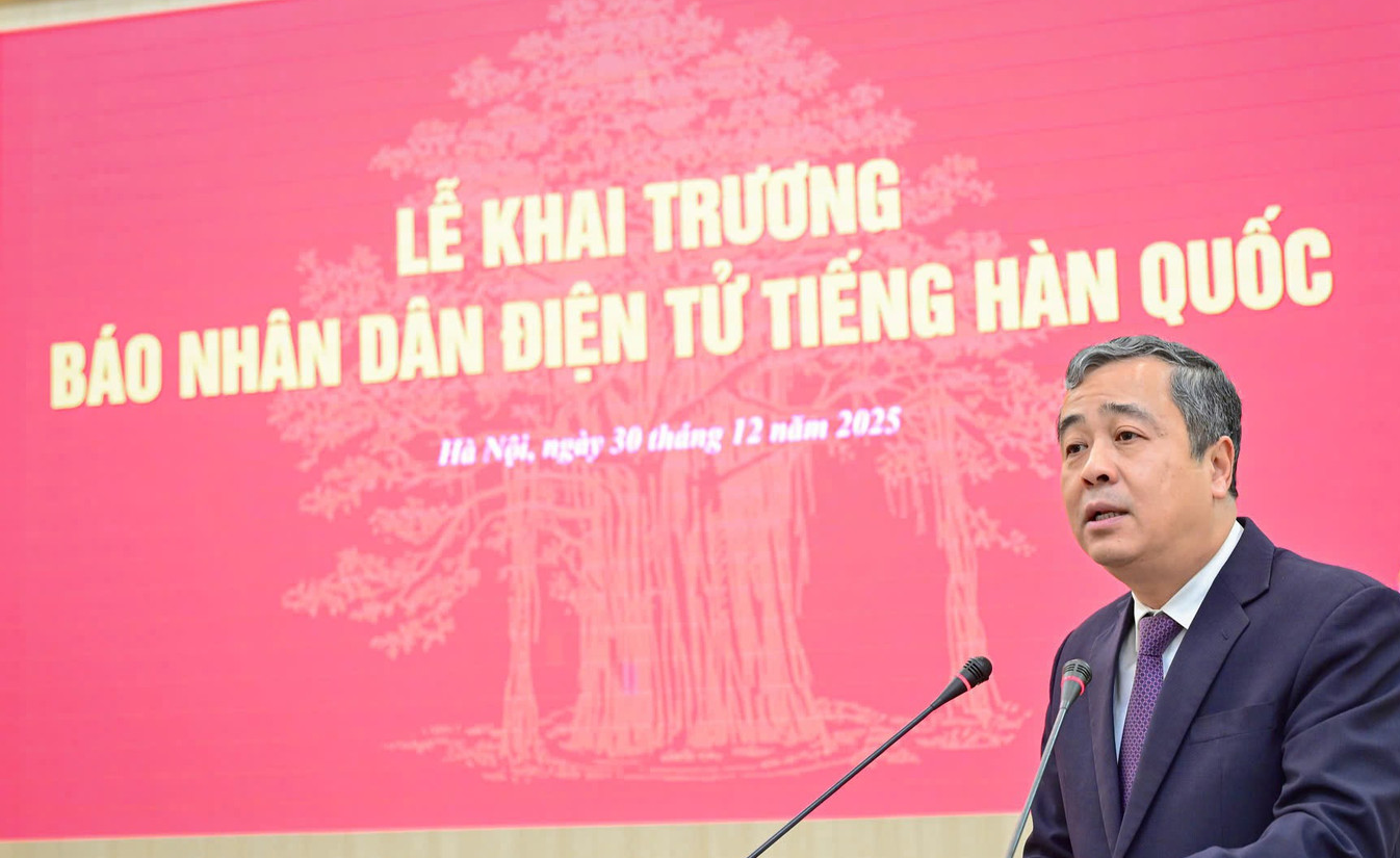 🇻🇳🇰🇷 Khai trương Báo Nhân Dân điện tử tiếng Hàn Quốc: Quan hệ chiến lược toàn diện, mở rộng cơ hội nghề nghiệp cho sinh viên tiếng Hàn