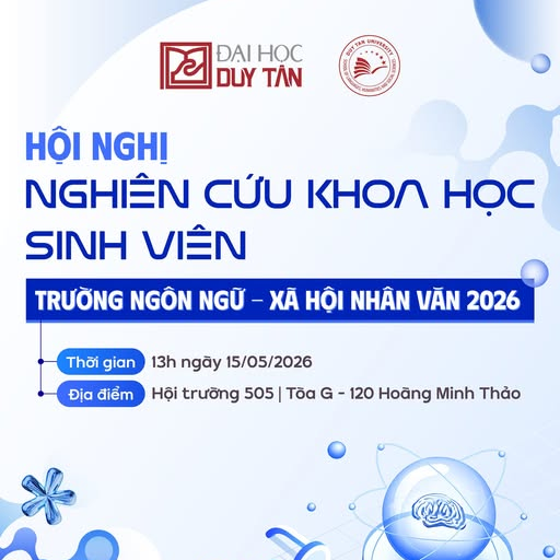 ĐIỂM HẸN CỦA NHỮNG Ý TƯỞNG SÁNG TẠO - HỘI NGHỊ NCKH SV TRƯỜNG NN-XHNV 2026 💡🚀