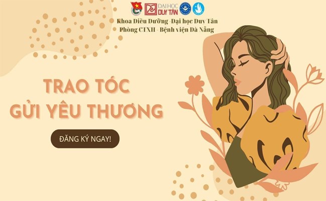 MỞ ĐƠN ĐĂNG KÝ HIẾN TÓC CHO BỆNH NHÂN UNG THƯ