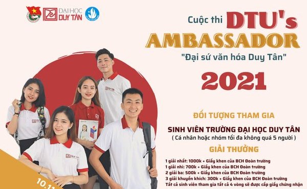 CUỘC THI: “ĐẠI SỨ VĂN HÓA DUY TÂN – DTU’s AMBASSADOR 2021”