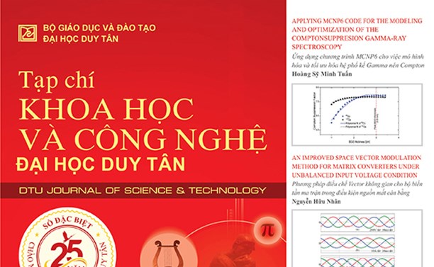 Tạp chí Khoa học & Công nghệ của Đại học Duy Tân có thêm 2 ngành được tính điểm công trình