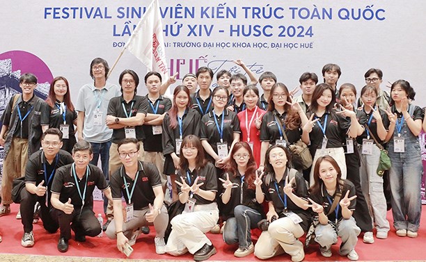 Sinh viên Duy Tân đạt nhiều Giải thưởng lớn tại Festival Kiến trúc 2024