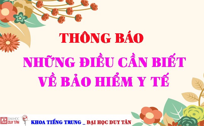 NHỮNG ĐIỀU CẦN BIẾT VỀ BHYT