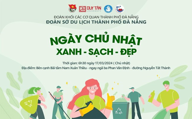 Ngày Chủ Nhật: Xanh - sạch - đẹp