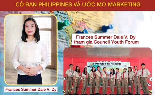 NỮ SINH PHILIPPINES - ĐẾN ĐH DUY TÂN HỌC MARKETING