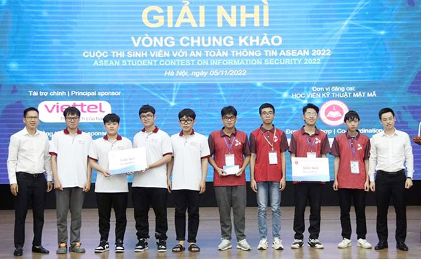 SV Duy Tân đứng Nhì Cuộc thi 'Sinh viên với An toàn Thông tin ASEAN 2022'