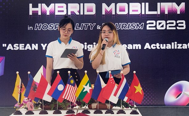 Khai mạc Chương trình P2A Hybrid Mobility in Hospitality & Tourism 2023