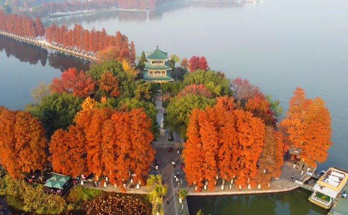 武汉东湖风景区 (MISS HIỀN THỊNH)