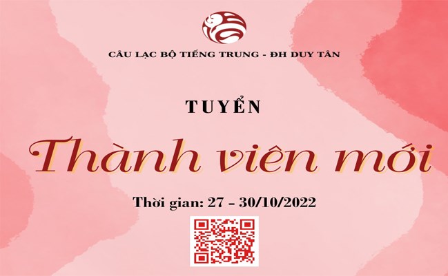 🔥 CLB TIẾNG TRUNG - TUYỂN THÀNH VIÊN 🔥