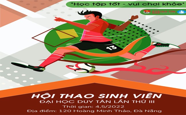 KHỞI ĐỘNG CHƯƠNG TRÌNH : HỘI THAO SINH VIÊN TRƯỜNG ĐẠI HỌC DUY TÂN LẦN THỨ III