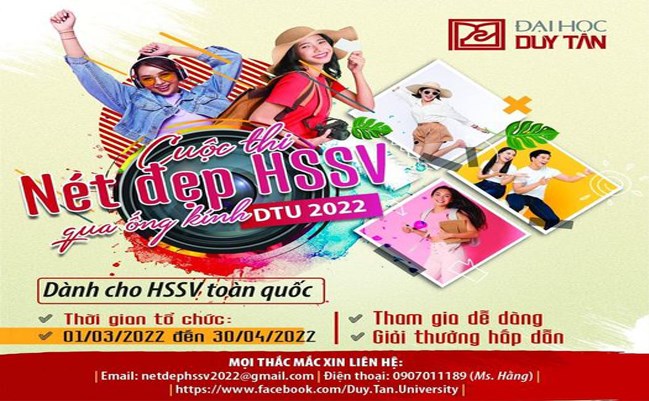 NÉT ĐẸP HSSV QUA ỐNG KÍNH DTU 2022