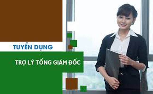 Tuyển dụng trợ lý Tổng giám đốc