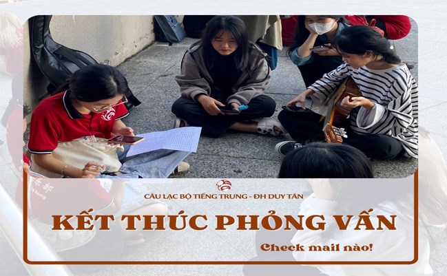 🎉CHÍNH THỨC KẾT THÚC HAI ĐỢT PHỎNG VẤN ĐĂNG KÝ THÀNH VIÊN CLB TIẾNG TRUNG🎉