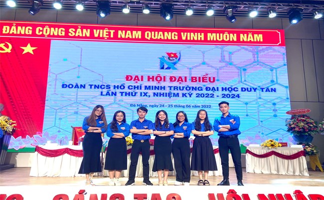 ĐẠI HỘI ĐẠI BIỂU ĐOÀN TNCS HỒ CHÍ MINH TRƯỜNG ĐẠI HỌC DUY TÂN LẦN THỨ IX, NHIỆM KỲ 2022 - 2024