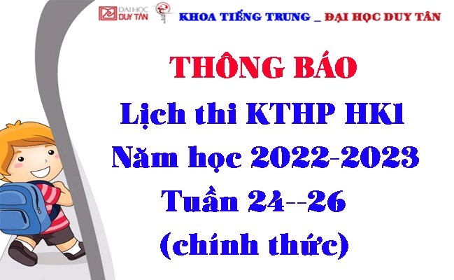 Lịch thi KTHP HK1 2022-2023 Tuần 24--26 (chính thức)