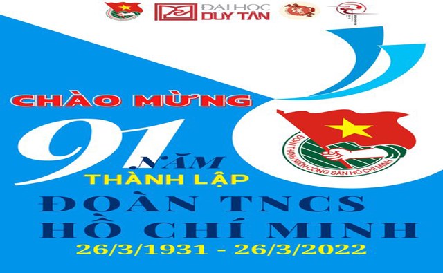 CHÀO MỪNG NGÀY THÀNH LẬP ĐOÀN TNCS HỒ CHÍ MINH (26/03/1931-26/03/2022)