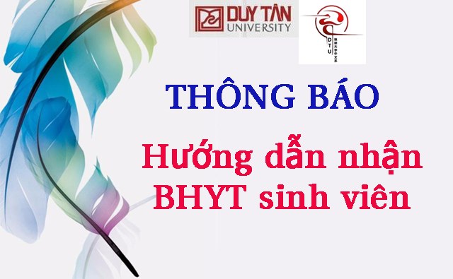 Thông báo hướng dẫn SV  nhận BHYT sinh viên