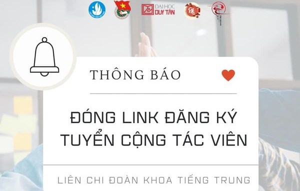 ĐÓNG LINK ĐĂNG KÝ TUYỂN CỘNG TÁC VIÊN LĐK TIẾNG TRUNG