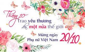 CHÀO MỪNG NGÀY 20.10