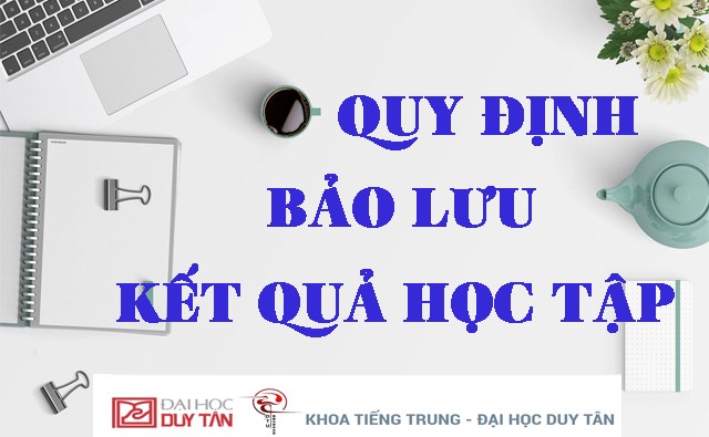 Quy định Bảo lưu kết quả học tập