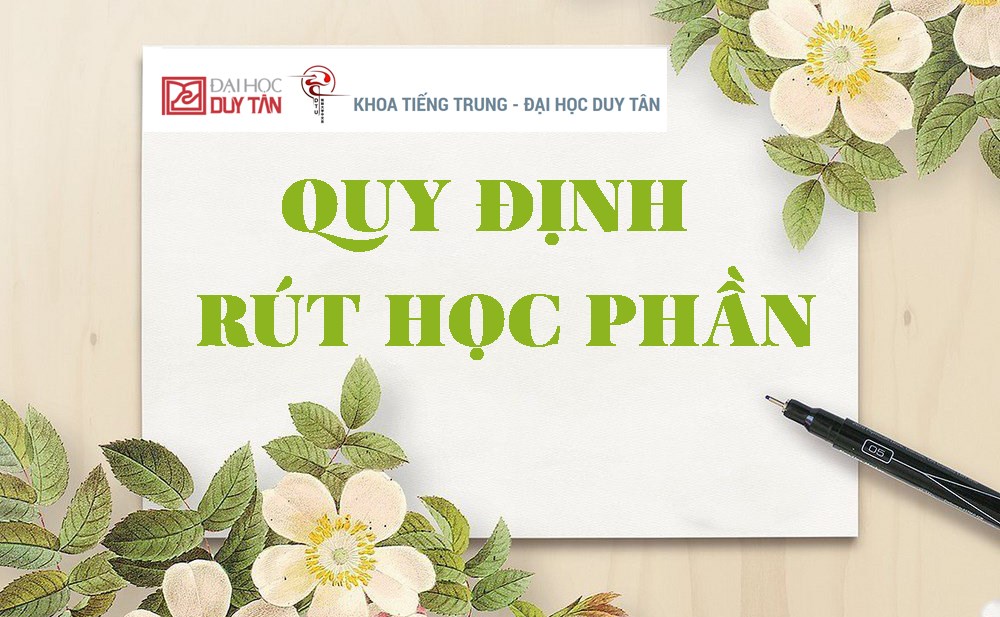 Quy định Rút bớt học phần