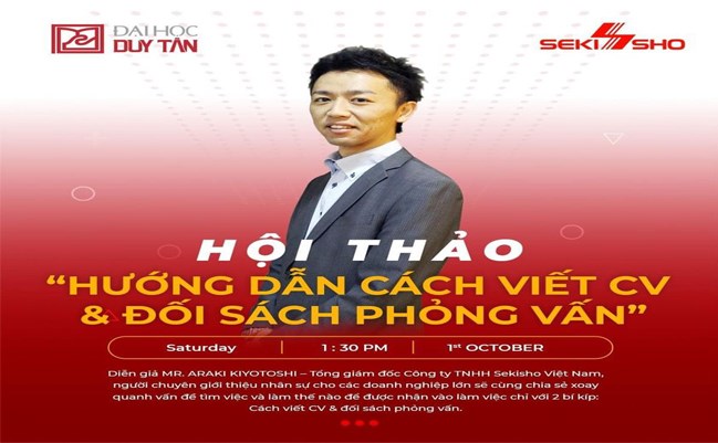 Hội thảo "Hướng dẫn cách viết CV & đối sách phỏng vấn"