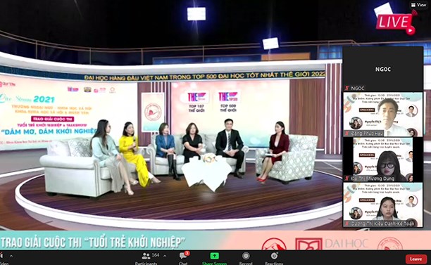 Trao giải Cuộc thi “Tuổi trẻ Khởi nghiệp” và Talkshow “Dám mơ, dám khởi nghiệp”