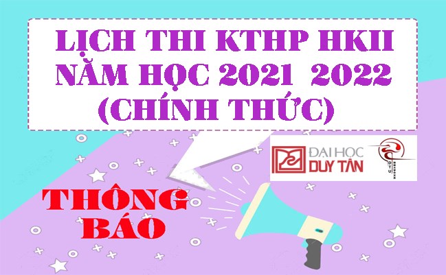 Lịch thi KTHP HK2 2021-2022 Tuần 43--45 (Chính thức)