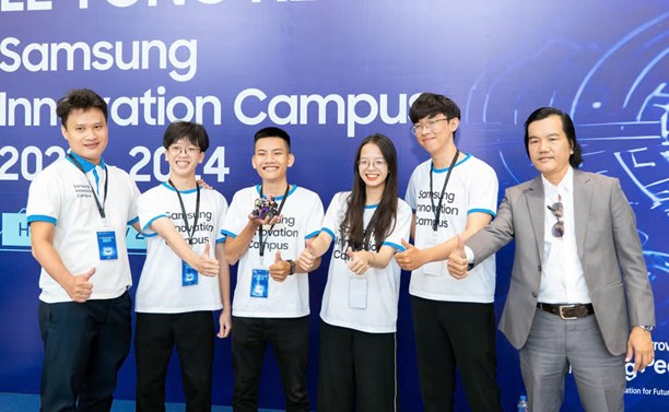 SV ĐH Duy Tân tiếp tục giành giải Nhất ở Samsung Innovation Campus (SIC) năm 2024