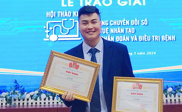 Giảng viên Trường Y Dược đạt giải Nhì tại Hội thảo về Chẩn đoán và Điều trị bệnh