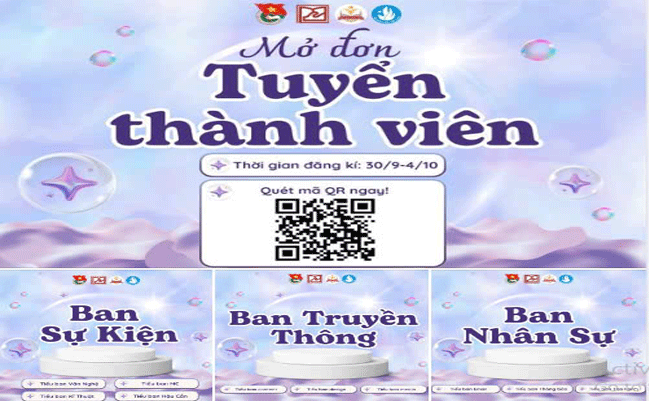 [ HỖ TRỢ TRUYỀN THÔNG ] [CHÍNH THỨC MỞ ĐƠN TUYỂN THÀNH VIÊN CÂU LẠC BỘ SINH VIÊN 5 TỐT DTU]