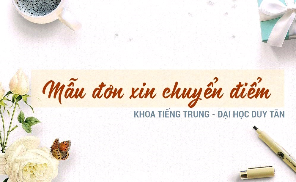 Mẫu đơn Xin chuyển điểm