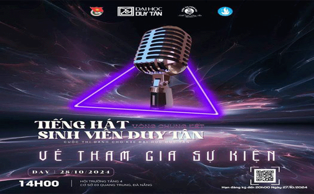 🔥 [ĐĂNG KÝ THAM GIA: CHUNG KẾT TIẾNG HÁT SINH VIÊN DUY TÂN]