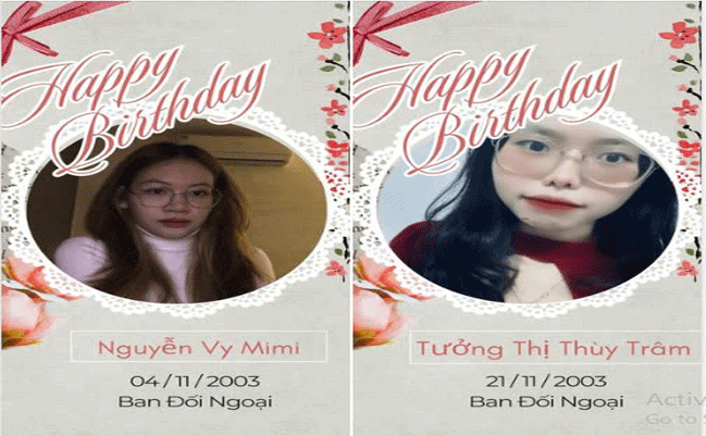 🎊CHÚC MỪNG SINH NHẬT THÁNG 11🎊