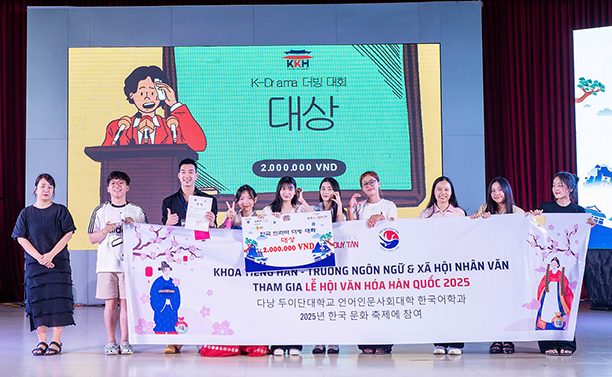 Sinh viên Đại học Duy Tân giành giải cao tại ngày hội Hàn Quốc