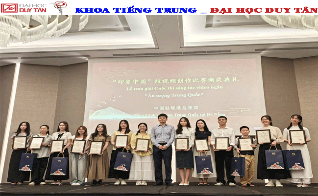 Sinh viên Khoa tiếng Trung tỏa sáng với loạt giải thưởng danh giá