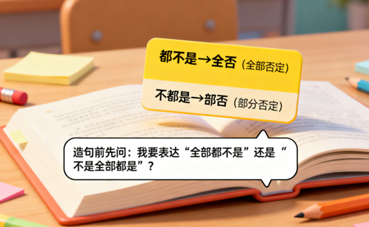 “都不是”和“不都是” （MISS KHANH HUYEN)