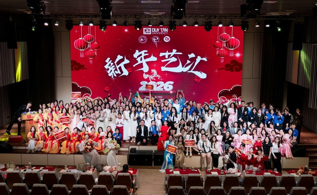 Gala Chào năm mới 2026 của Khoa Tiếng Trung