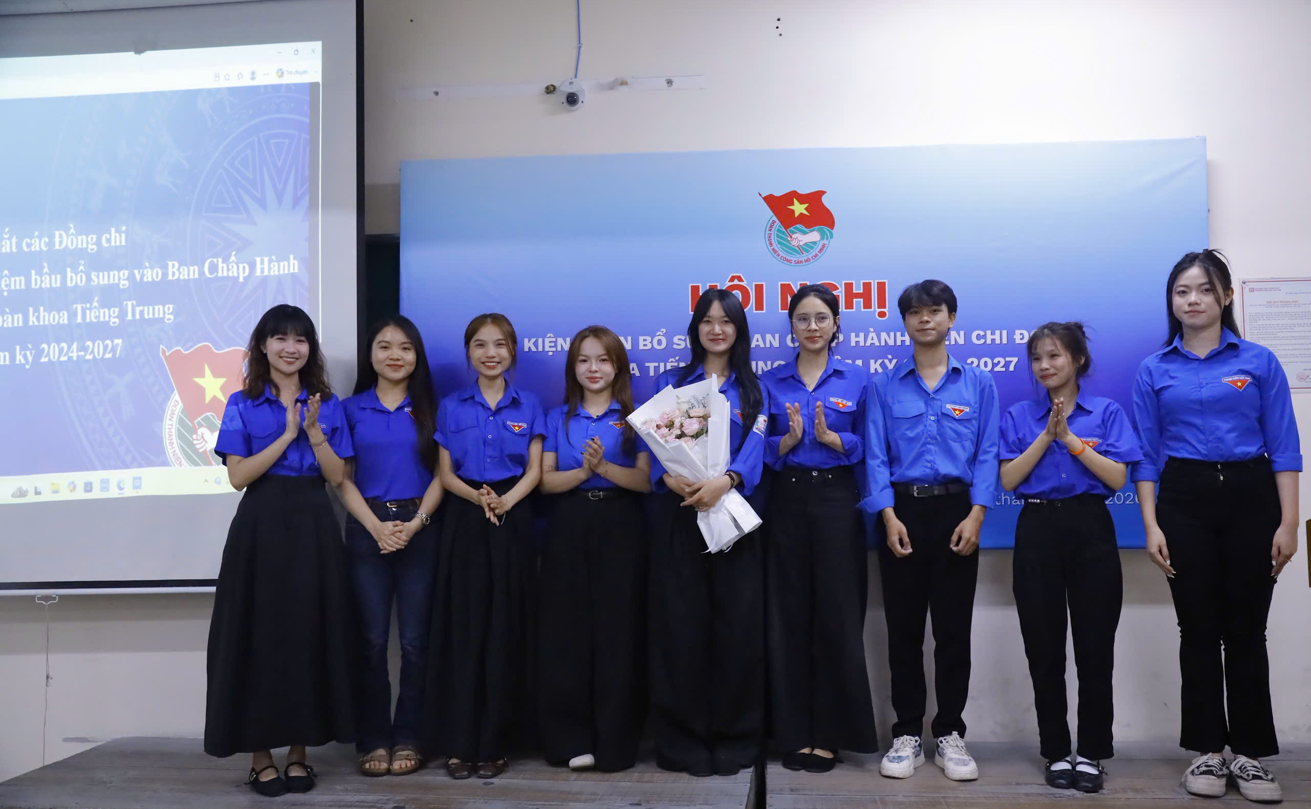 HỘI NGHỊ KIỆN TOÀN BAN CHẤP HÀNH LIÊN CHI ĐOÀN KHOA TIẾNG TRUNG GIAI ĐOẠN 2026–2027, NHIỆM KỲ 2024–2027