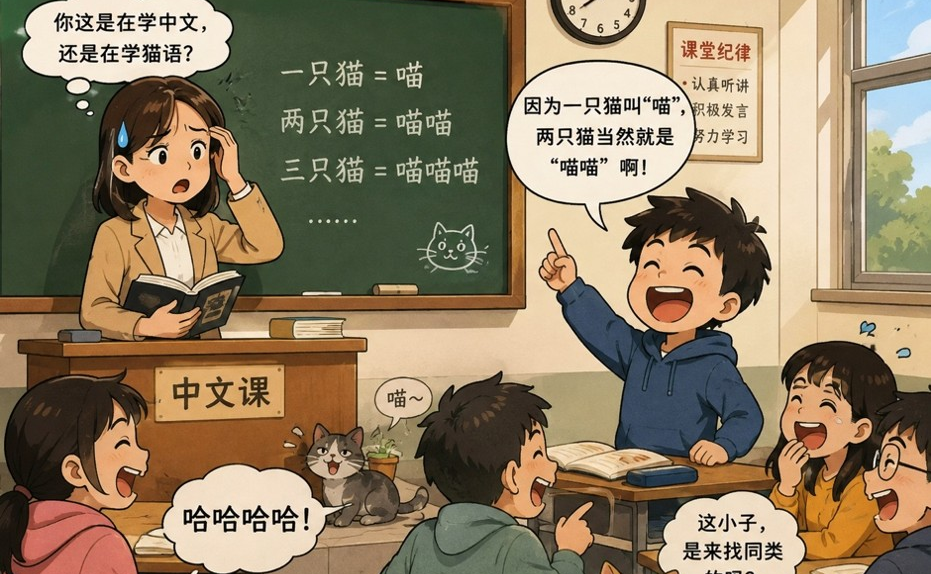 《中文考试的奇妙一天》(MS. THANH NGA)