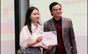 SINH VIÊN KHOA TIẾNG TRUNG ĐẠT GIẢI BA CUỘC THI THIẾT KẾ “DẤU ẤN LHSS 2026” (MRS. THANH HUONG)