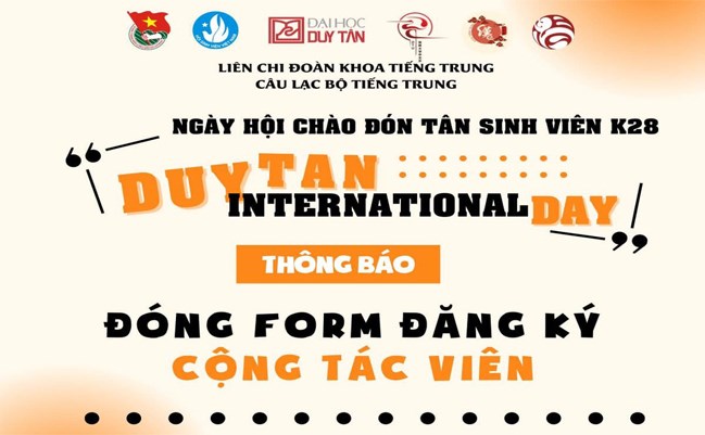 CHÍNH THỨC ĐÓNG FORM ĐĂNG KÍ TUYỂN CỘNG TÁC VIÊN HỖ TRỢ CÔNG TÁC NGÀY HỘI CHÀO ĐÓN TÂN SINH VIÊN