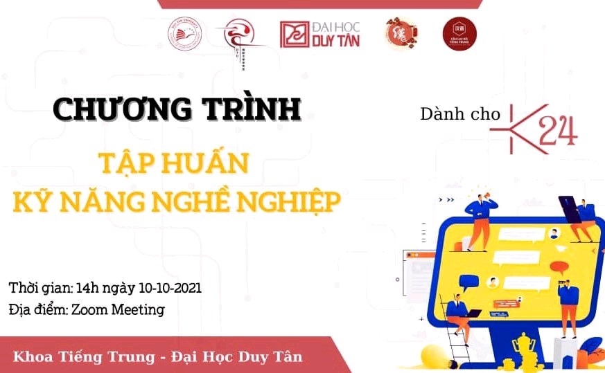 Chương trình Tập huấn Kỹ năng Nghề nghiệp cho SV năm cuối Khoa Tiếng Trung