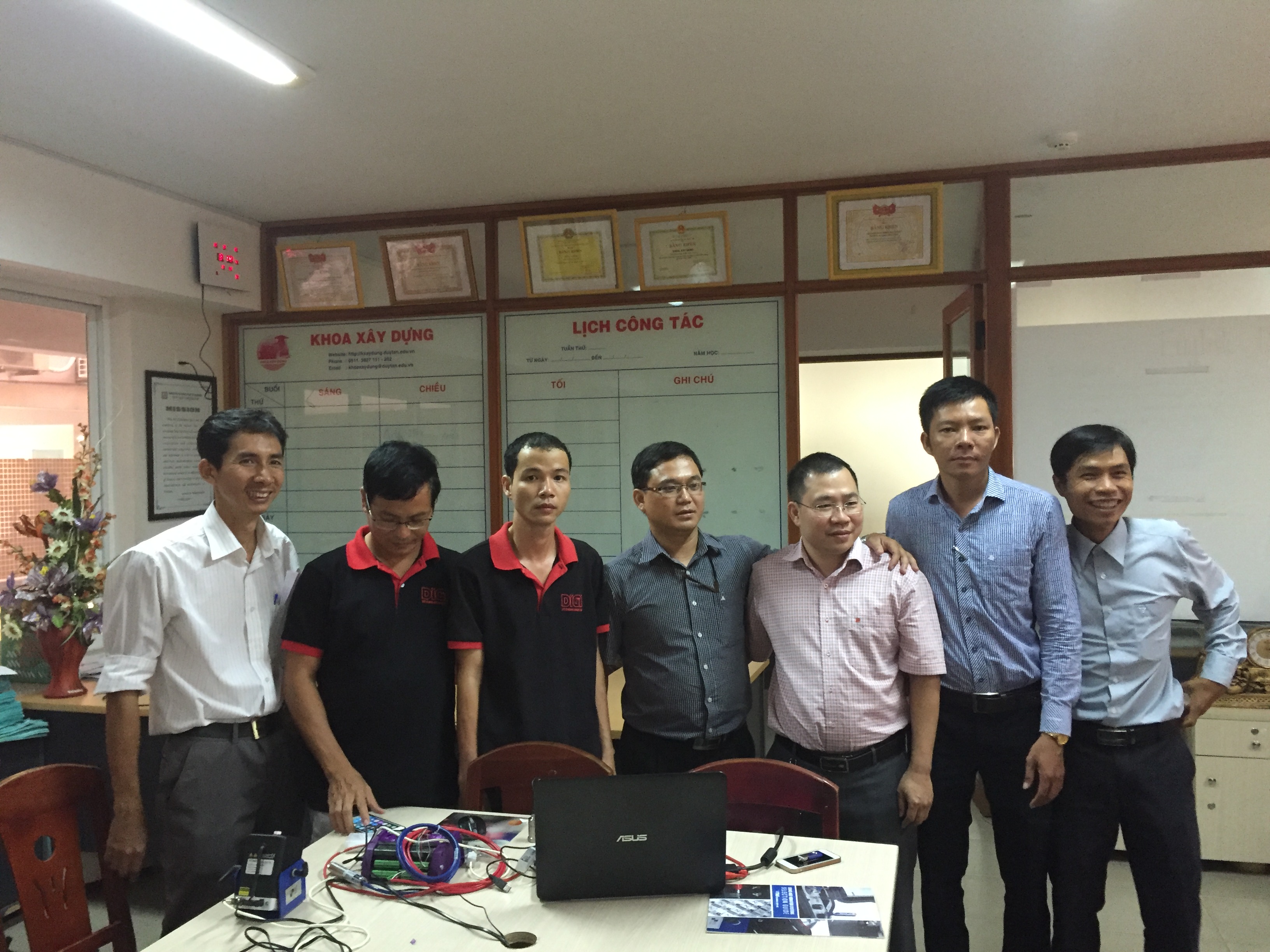 Buổi giới thiệu các thiết bị của công ty DIGI - TP. Hồ Chí Minh