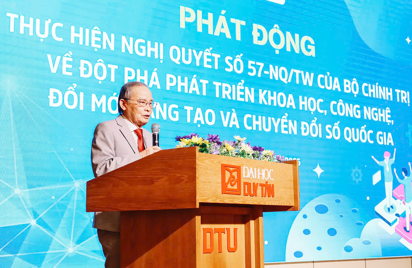 ĐH Duy Tân phát động thực hiện nghị quyết 57